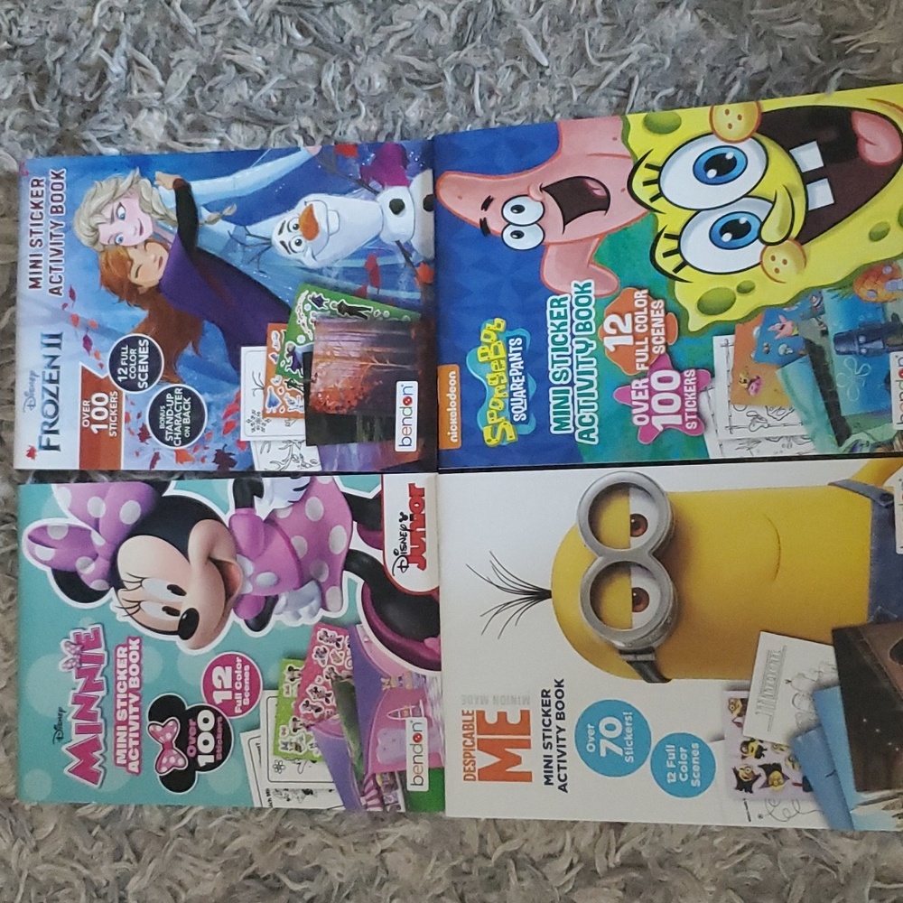 Mini Sticker Activity Books
